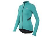 Pearl Izumi 2016 17 Women s P.R.O. Pursuit Thermal Long Sleeve Cycling Jersey 11221647 DYNASTY GREEN STRIPE L
