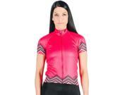 Hincapie 2016 Women s Belle Mere Short Sleeve Cycling Jersey R125W16 Hot Pink L