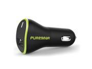 PureGear 12W Extreme 2.0A USB Car Charger PG 60712PG Black