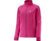 Salomon 2016 17 Womens Momemtum Softshell Jacket Yarrow Pink Gaura Pink XL