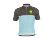 Giordana Sport 2017 Men s Merino Wool Sport Short Sleeve Cycling Jersey GS S6 SSWO GSPT Black Blue with Yellow acce