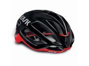 Kask Protone Road Cycling Helmet Black Red Large