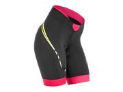 Giordana 2017 Women s Silverline Cycling Shorts GI S6 WSHT SILV Black Pink with Yellow accents L