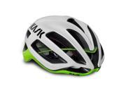 Kask Protone Road Cycling Helmet White Lime Medium