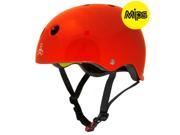 Triple Eight II MIPS Dual Certified Bicycle Skate Helmet with EPS Liner Red Gloss XS S