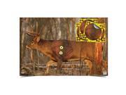 Birchwood Casey 37431 Eze Scorer Whitetail Deer 23 x 35 2 Targtes Folded