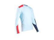 Sugoi 2016 Unisex Titan Core Long Sleeve Thermal Running Top 60015U Ice Blue M