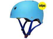 Triple Eight II MIPS Dual Certified Bicycle Skate Helmet with EPS Liner Blue Matte XS S