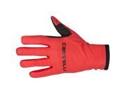 Castelli 2016 17 Scudo Full Finger Winter Cycling Gloves K16536 red black L