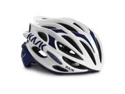 Kask Mojito Road Cycling Helmet white w Navy Blue S