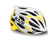 Kask Mojito Road Cycling Helmet White Fluorescent Yellow XL
