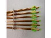 Easton Technical Products Arrow Gen Green Vane 6 Pack 325546 TF