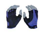 Serfas Men s Dominion Short Finger Cycling Gloves Blue M