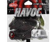 Berkley 1240101 Havoc Craw Fatty 4 Green Pumpkin Red Fishing Lure