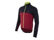 Pearl Izumi 2016 17 Men s Select Thermal Long Sleeve Cycling Jersey 11121630 BLACK TIBETAN RED M