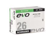 EVO Bicycle Tube 26 x 1.5 2.0 32mm Schrader Valve 26 x 1.5 2.0 32mm Schrader Valve
