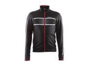Craft 2015 16 Men s Glow Cycling Jacket 1903670 BLACK BRIGHT RED S