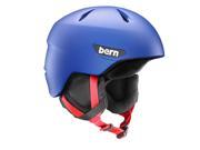 Bern 2016 17 Kids Juniors Weston JR Winter Snow Helmet Matte Cobalt Blue w Black Liner XS S