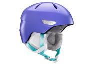 Bern 2016 17 Kids Girls Bristow JR Winter Snow Helmet Satin Bright Purple w White Liner S M