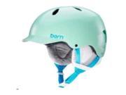 Bern 2015 16 Youth Teen Girls Bandita EPS Winter Snow Helmet w Knit Liner Satin Mint Green w White Liner S M