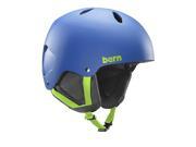 Bern 2016 17 Youth Teen Diablo Team EPS Thin Shell EPS Winter Snow Helmet Matte Cobalt Blue w Black Liner M