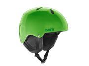 Bern 2016 17 Youth Teen Diablo Team EPS Thin Shell EPS Winter Snow Helmet Translucent Neon Green w Black Liner S