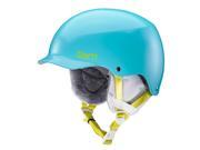 Bern 2016 17 Women s Team Muse EPS Winter Snow Helmet w Knit Liner Satin Aqua Green w White Liner S