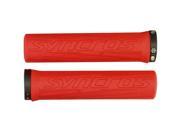 Syncros Pro Lock On Bicycle Handlebar Grips 250574 neon red