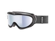 Uvex Sports Comanche Take Off Winter Snow Ski Goggles 551209 black mat dl FM silver