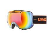 Uvex Sports 2016 Downhill 2000 FM Snow Goggles 550115 coal orange mat FM rainbow