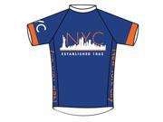 Endura Men s New York City Short Sleeve Cycling Jersey E3127 New York City Blue S