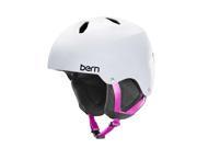 Bern 2016 17 Youth Teen Diabla EPS Thin Shell EPS Winter Snow Helmet Satin White w Black Liner S