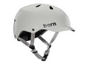 Bern 2015 Mens Watts EPS Summer Bicycle Helmet Satin Light Grey XXL XXXL