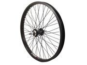 Sta Tru 20 x 1.75 Rear FW Alloy 48h Black Bicycle Wheel RW207548K