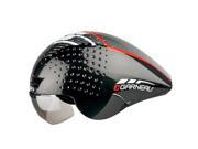 Louis Garneau 2017 P 09 Time Trial Cycling Helmet 1405362 Black Red L