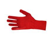 Castelli 2017 Corridore Full Finger Woven Cycling Gloves K16537 Red L XL