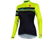 Castelli 2015 16 Women s Girone Long Sleeve Cycling Jersey A15563 black sulphur L