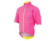 Pearl Izumi 2017 Men s P.R.O. Short Sleeve Cycling Rain Jacket 11131510 Screaming Pink S