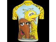 Brainstorm Gear Women s Big Bird Snuffy Cycling Jersey SSBB W Big Bird Large