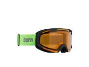 Bern 2016 17 Brewster Kids X Small Frame Winter Snow Goggles Neon Green Goggle w Orange Light Mirror Lens