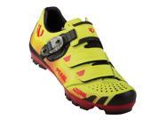 Pearl Izumi 2014 15 Men s X Project 2.0 Mountain Bike Hiking Running Shoe 15113009 Lime True Red 39