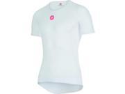 Castelli 2016 17 Pro Issue Short Sleeve Cycling Base Layer A15537 White XL