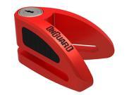 OnGuard Boxer Disc Lock Red 8052R