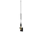 Shakespeare VHF 15in 5216 SS Black Whip Antenna Bracket Included