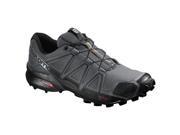 Salomon 2016 Men s Speedcross 4 Trail Running Shoe L39225300 DARK CLOUD BLACK GY 8.5