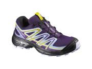 Salomon 2016 17 Women s Wings Flyte 2 Trail Running Shoe L39068000 Cosmic Purple Pale Lilac Black 10.5