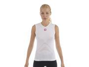 Giordana 2017 18 Women s Mid Weight Sleeveless Cycling Base Layer GI S5 WSLV MIBL White L