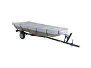 Dallas Manufacturing Co. 300D Jon Boat Cover Model C Fits 16 w Beam Width to 75