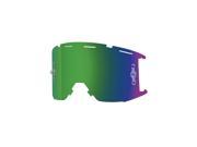 Smith Optics 2016 Squad MTB Off Road Goggle Replacement Lens ChromaPop Sun Green Mirror SQB1CPS