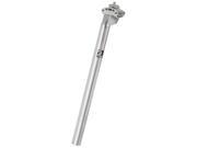 M Wave 27.2 x 350 mm Alloy Seatpost Silver Universal Fit
